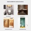 Toilet Paper Holder Bamboo Mounted Waterproof Wall-Mounted No Drill Shelf Toilet Storage Bathroom Organizer Bathroom