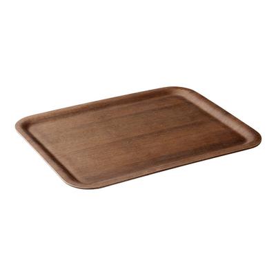 KINTO Teak 45154 Protiskluzový podnos, 430x330mm, Dřevo,