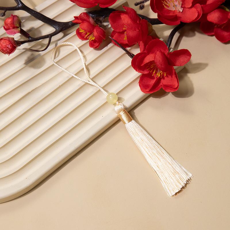 Yuxiao 7Cm Small Fringed Ear Beaded Thin Thread Bookmark Hanging Ear U Disk Sachet Sachet Pendant Fan Pendant