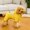 Warm Winter Dog Jumpsuit Thicken Padded Design Dog Four Legged Clothing Fleece Waterproof Puppy Ski Suit Autumn Winter