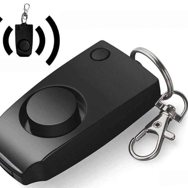 Osobný bezpečnostný alarm pre ženy 130DB Núdzový bezpečnostný výstražný systém s prenosným príveskom na kľúče pre ochranu sebaobrany