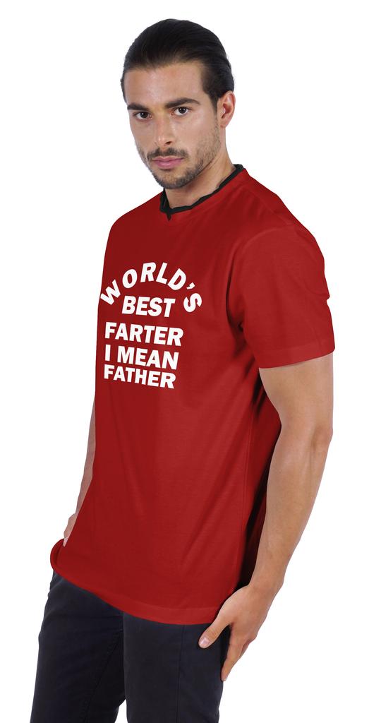 Inkmeso Grafisches Zitat "Weltbester Pupser Ich meine Vater" T-Shirt Für den besten Papa Herren Trikot