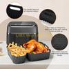 L8RE Nonstick Air Fryers Silicone Liners Dehydrator Racks Baking Paper Airfryers Accessories Quick Meal Preparation Tool