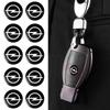 2/5/10/20Pcs Car Aluminum Remote Key Emblem Stickers For  Opel Astra j Insignia Astra g Corsa Zafira b Mokka Vivaro Meriva