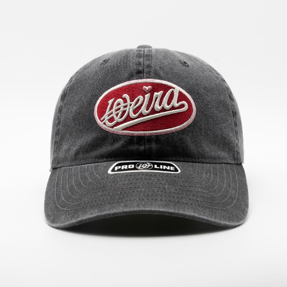 Wieoldeuwoldeu Circle Logo Patch Pigment Ball Cap