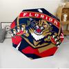 Florida Panthers Fashionable Automatic Opening/Closing Folding Umbrella. Portable and Foldable, Ideal for Gift, Travel, and Daily Use.