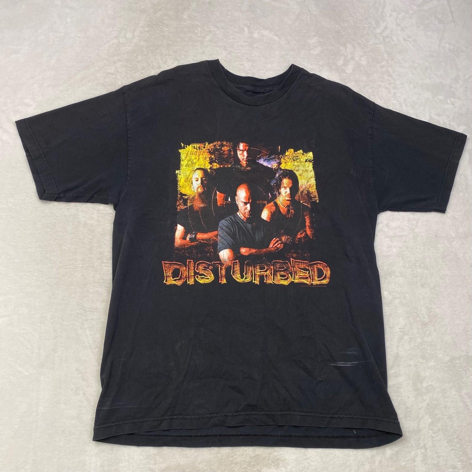 Disturbed Band T Shirt Madness Is The Gift Graphic Print Black XXXL