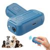 Ultrasonic Dog Deterrent 15-30kHz Sweep Frequency Strobe Light 300mAh Type-C 2H Work Time 4