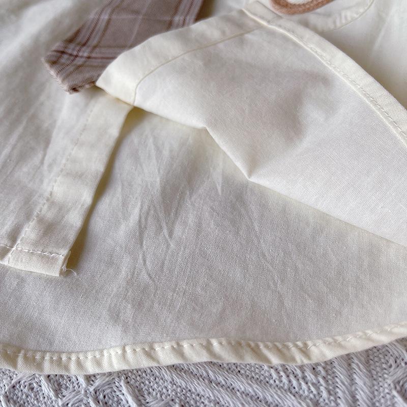 Boys' Summer Outfit Set Short Sleeved Baby Shirt College Two-piece Set Summer