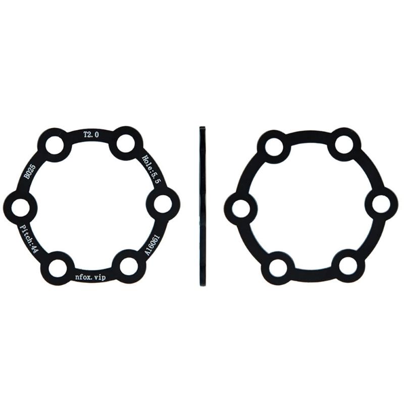 Electric Scooter Brake Disc Aluminium Alloy 6 Hole Brake Disc With 6 Screws Disc Brake Rotor Bicycles Brake Accessories