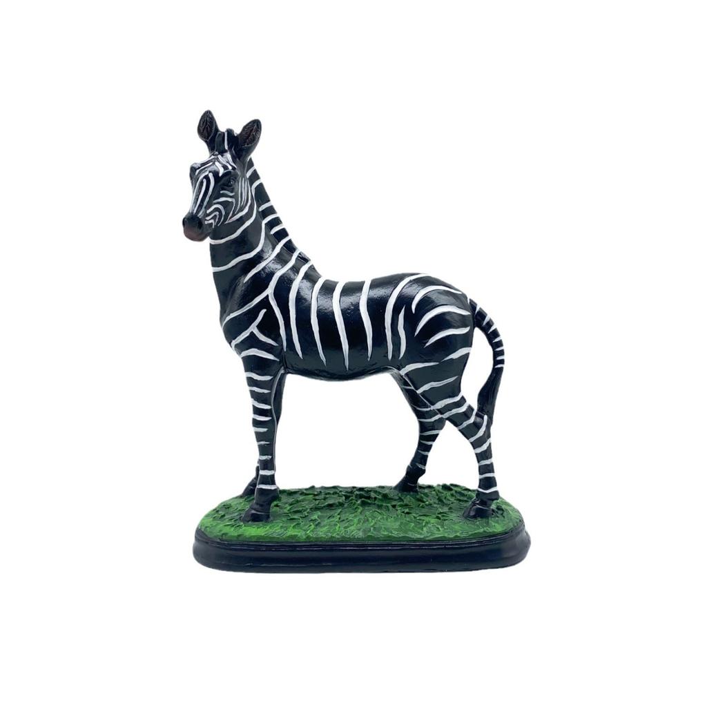 European Nice Premium Art Zebra Ornaments Porch Bedroom Living Room Study Resin Craft Model Room Home Use Decoration