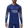 Jordan Paris Saint Germain 2024/25 Estádio Quarto Masculino JORDAN Dri FIT Futebol Réplica Manga Longa Camisa HJ0867-493