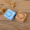 Original light retro handbook seal, butterfly, cat, garland message card, decorative material printing stamp journal stamp