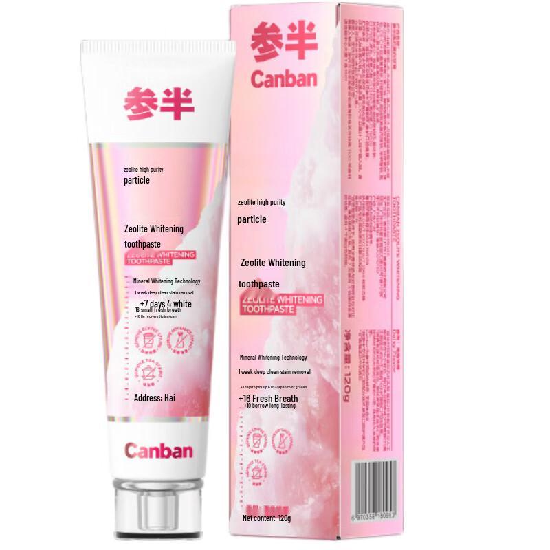 Can Ban Zeolite Whitening Toothpaste