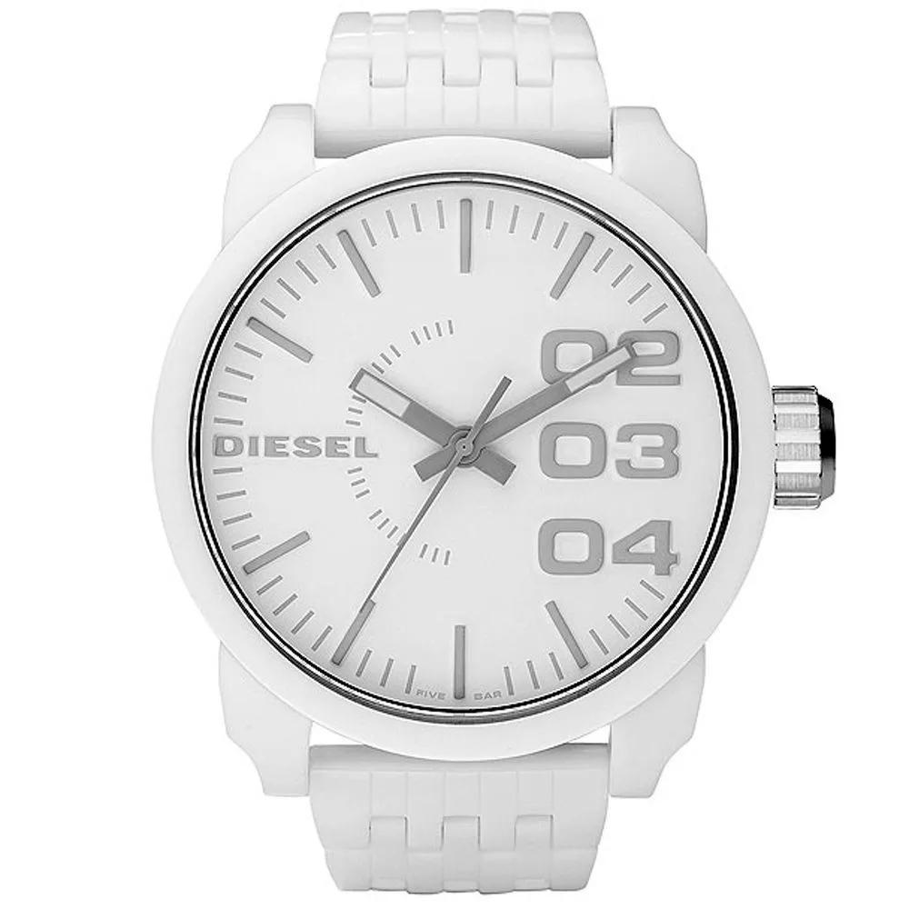 Diesel Men`s Franchise Quartz Watch White