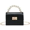 Pearl Portable Crocodile Jelly Bag Lis Handsgs Shoulder Messenger Bag