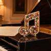 Puzzle in Legno Nota Musicale Strumento Nota Decorazione Jigsaw Musicale