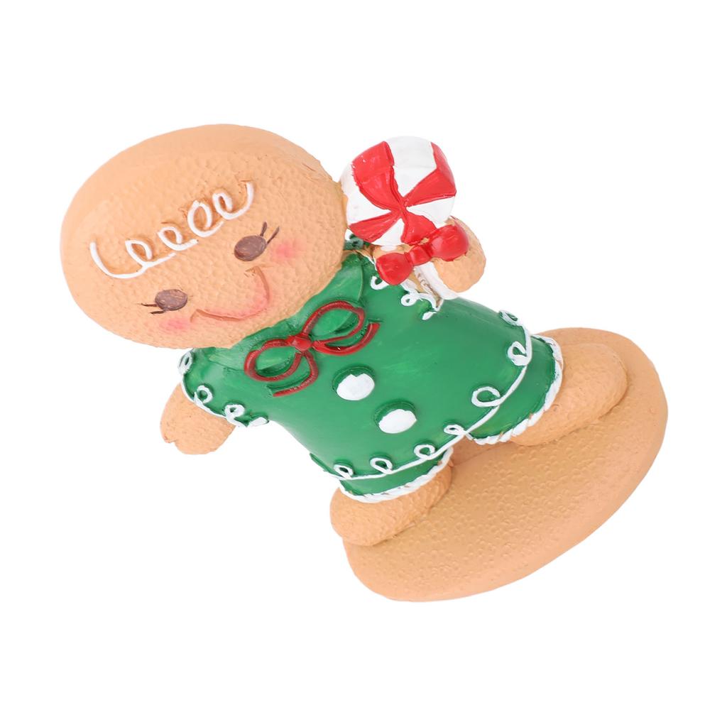 Gingerbread Kids Tabletop Figures Creativity Cute Christmas Gingerbread Table Decor for Store Bar