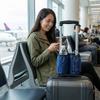 Hands-Free Design Suitcase Drink Bag Portable Storage Travel Drink Carrier  Travel Essentials
