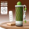550ml ceramic lined straw cup with tea infuser