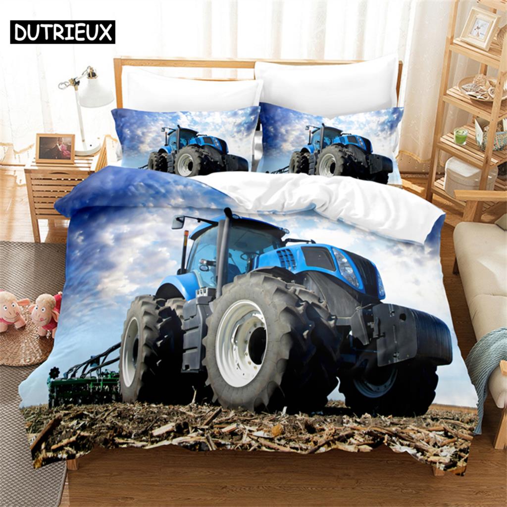 Comforter 3D Digital Printing Fashion Design Car & Racing Car Bedding Set Queen Size