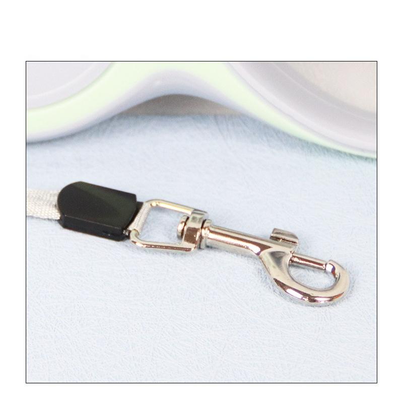 Automatic Retractable Extending Rope Puppy Walking Running Traction Roulette for Small and Medium-sized Dogs Cats Nylon Pet Dog Tethers Traction Belt