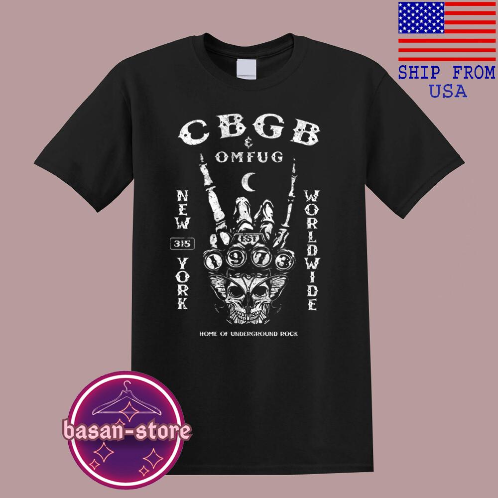 

CGBG Omfug Night Club Men#039;s Black Size S5XL Unisex T-Shirt XL