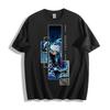 T-shirt Naruto Kakashi Hatake Stile Fulmine - Maglietta Grafica Anime Ninja