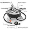 Camping Burner 6800W Big Power Portable Foldable Outdoor Tourist Head Picnic Survive Warm Gas Stove For Hiking Fishing BBQ Stove