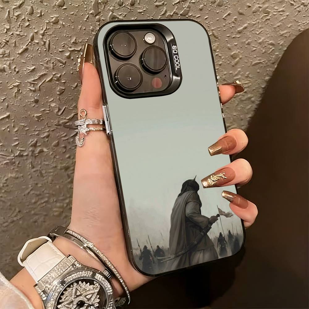 

I-Imam Hussain S-Shia Ali Phone Case For iPhone 17,16,15,14,13,12,11 Plus,Pro Max,XS,Colorful Silver Phone case Funda Cover iPhone14Pro