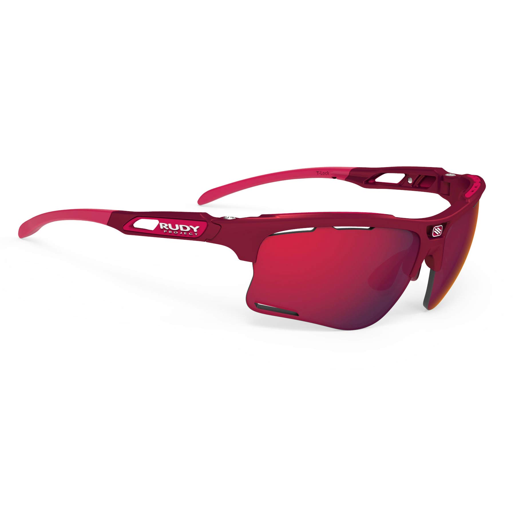 

Keyblade Lens Bridge Temple 41mm [RUDYPROJECT] Sunglasses, Multi-Laser Red. width 70mm, width 14mm, length 130mm, Height