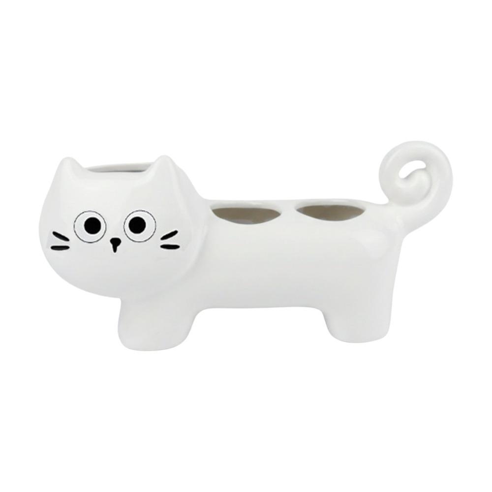 Waterproof 3 Holes Electric Toothbrush Stand Ceramic Electric Toothbrush Holder Home Use