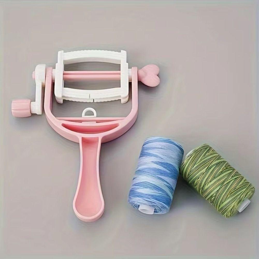 Hand Operated Hand-cranked Pom-pom Maker ABS Wool Ball Maker  Yarn Weaving
