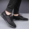 Mode Frühling Herren Laufschuhe Sneaker Leder Herren Freizeitschuhe Bequem Faul Slipper Herren Flats Neu Herren Sport Walking Schuhe