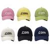 Wash Cotton Baseball Cap With Distressed Brims And-Pink