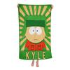South Cartoon Parke Microfiber Beach Towel Absorbent Quick Dry Soft Yoga Swimming Resort Mountain Climbing Towel