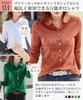 Three Joy Women's Long Sleeve Polo Shirt, Plus Size, Office Casual, Cotton, Open Collar, Dark Gray, Size 2XL