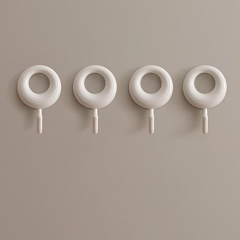 Hook with Strong Adhesive for Wall Hanging, Load-bearing Hook Without Nails, No Trace, for Door, Dormitory, No Drilling Required