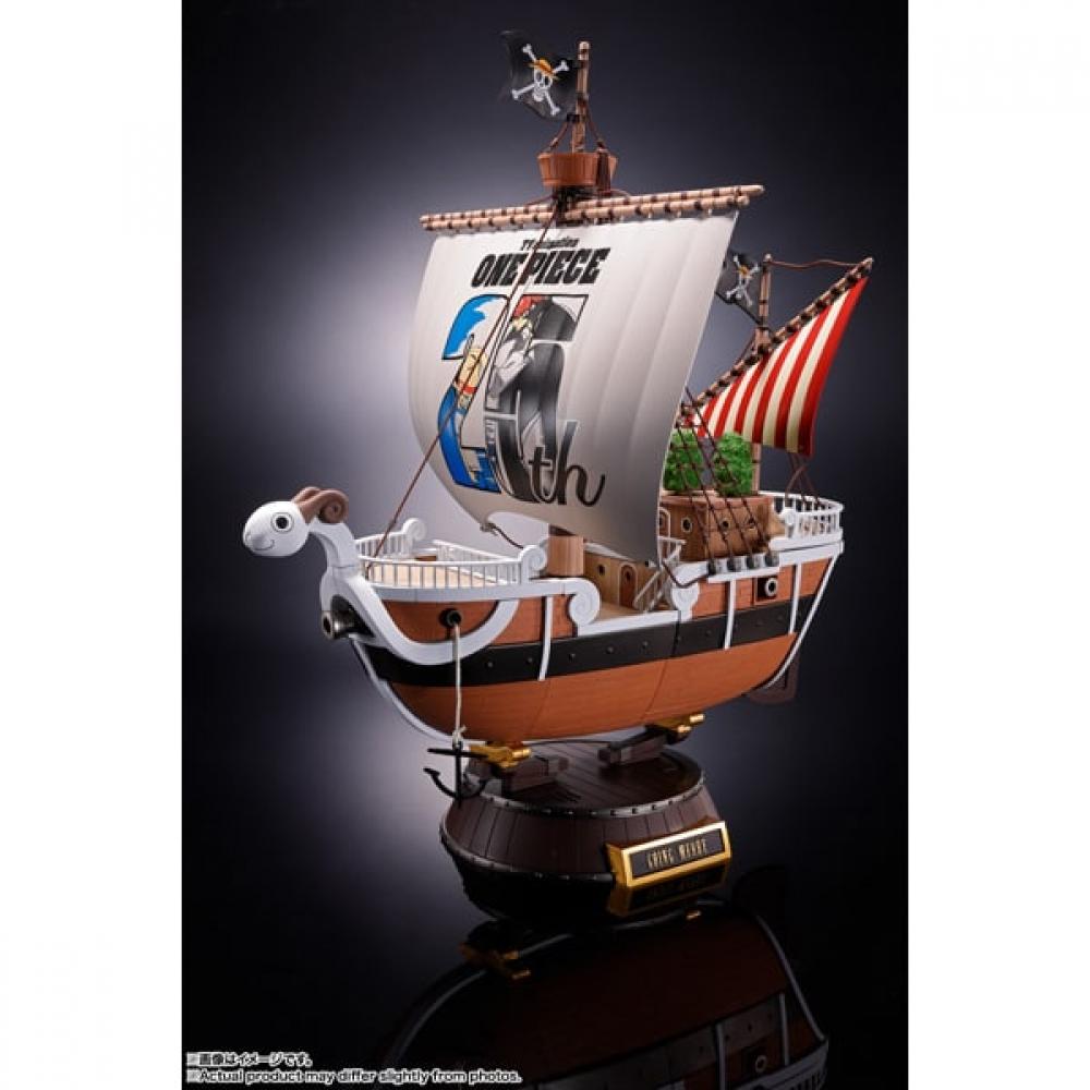 Bandai Spirits Super Alloy One Piece Going Merry One Piece Anime 25. Jubiläum Gedenkausgabe [Vorgemalte Fertigfigur]