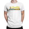 Quality Learing Center T Shirt for Men Cotton Funny TShirts Crewneck  Tees Short Sleeve Clothing Big Size