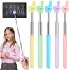 1 pz Puntatore Didattico Telescopico in Acciaio Inossidabile Design a Dito Bastone Didattico per Lavagna Forniture Scolastiche e per Ufficio Per Aula