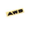 Gloss Black Trunk Badges for Overseas Mazda CX-60 CX-90 SKYACTIVG AWD