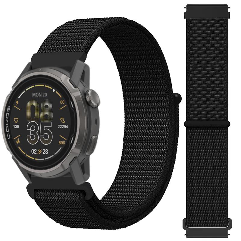 20mm 22mm Nylon Loop Strap for COROS APEX 4 42mm PACE 4/3 Wristband Suunto Vertical 2 Race 2 S Run Ocean CMF Watch 3 2 Pro Band