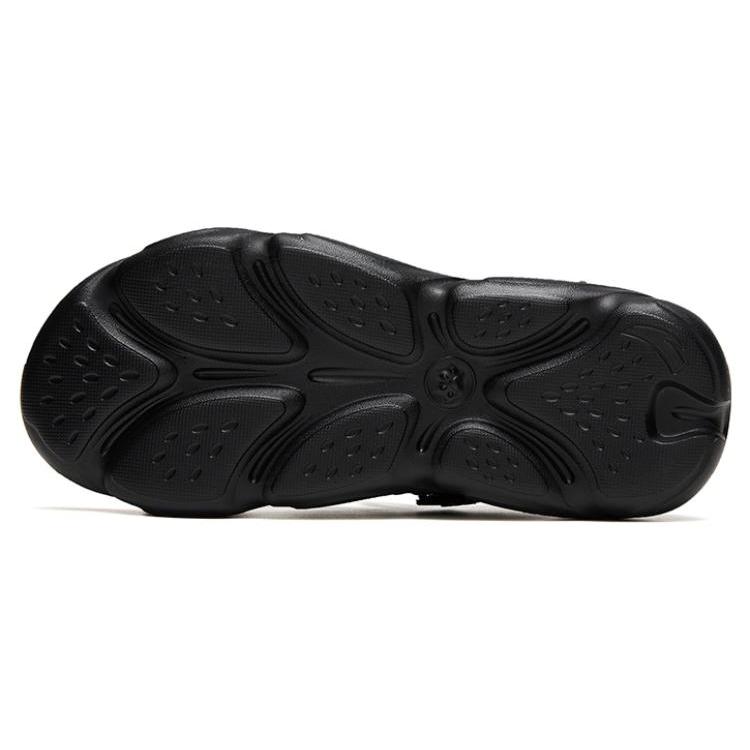 Anta Life Collection Comfortable Sports Sandals Women's Black White 922326965-1