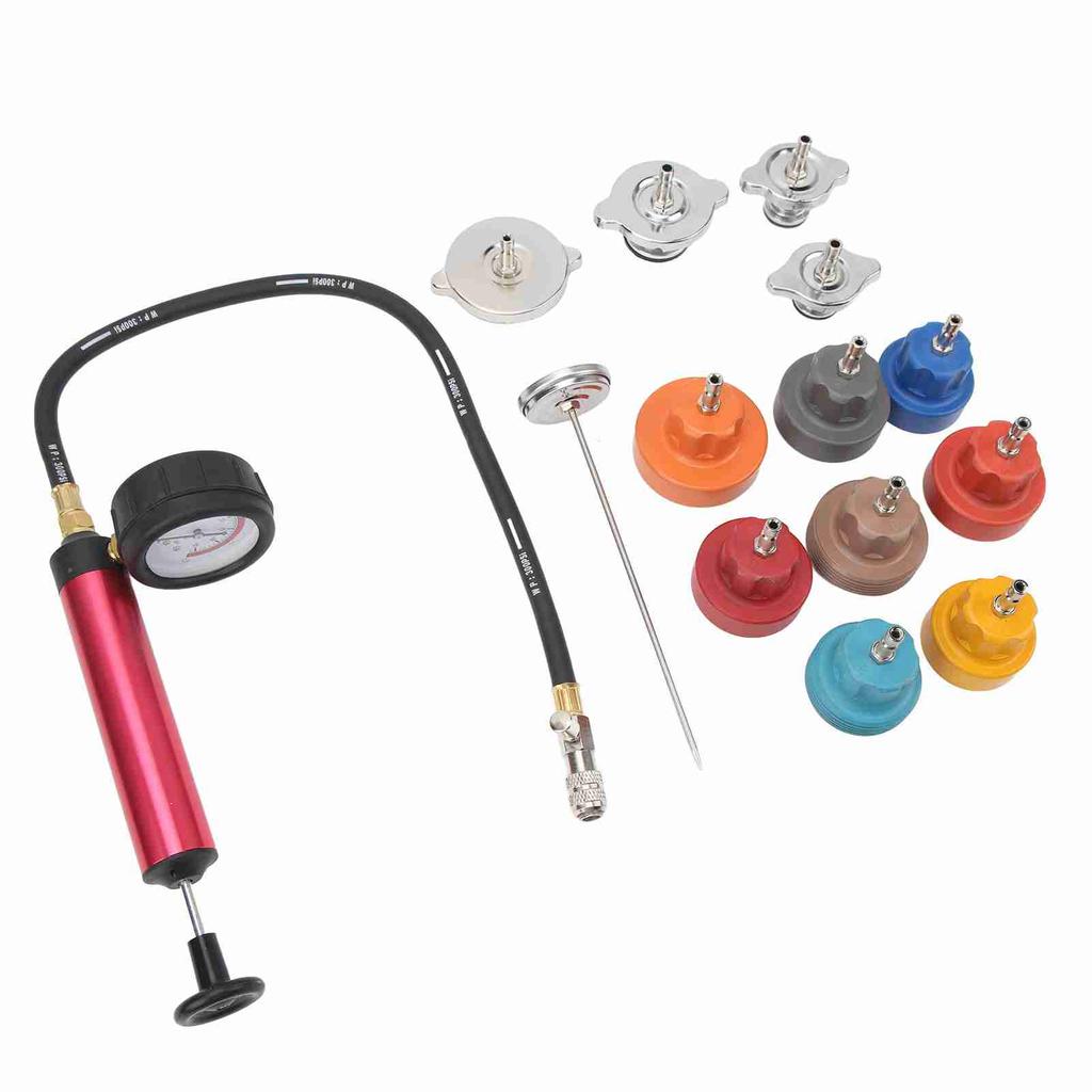 Radiator Pressure Tester Kit 0 To 35 Psi High Accuracy Automotive Cooling System Detector Replacement for Mitsubishi