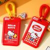 Sanrio Hello Kitty Transparent Sliding ID and Badge Holder