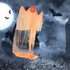 3.3 x 2m Halloween Decoration  ing Skeleton Skull Creepy Door    Party Ornament