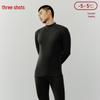 ThreeGun Pure Cotton Anti-Static Half-Turtleneck Thermal Underwear Set