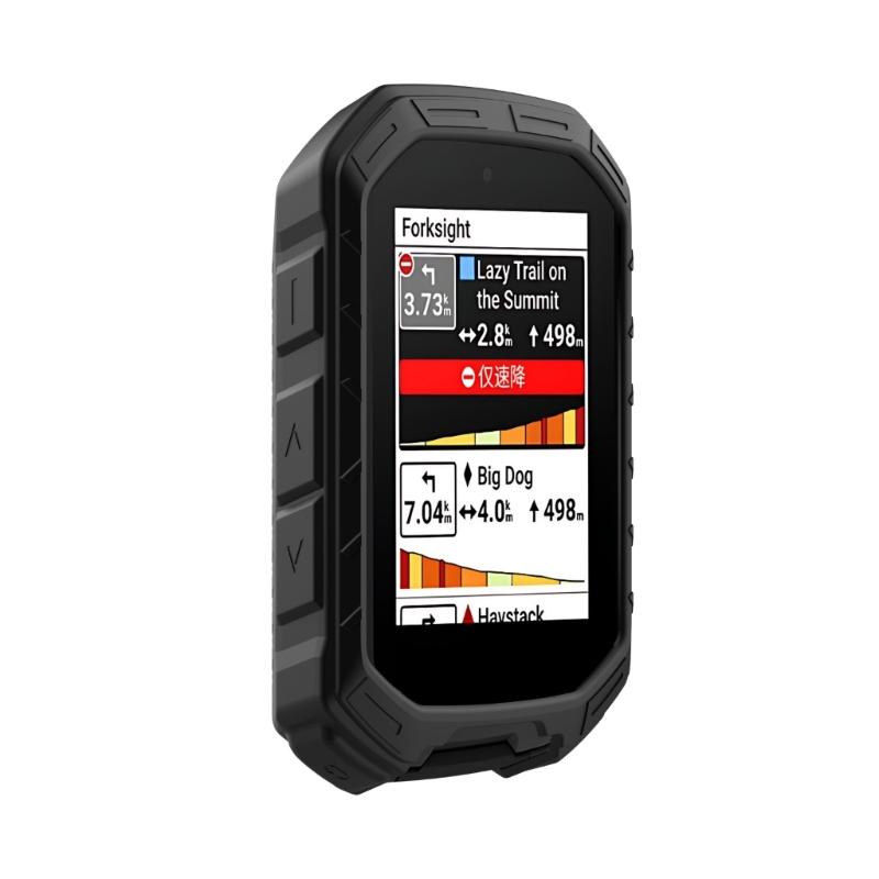 Tear Resistant Soft TPU Cycling Accessory Cover Encasement Guard Shockproof Design Easy Mount For Cycle Computer Devices