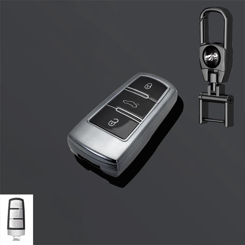 TPU Car Key Case Cover For Volkswagen VW CC Passat B6 B7 Passat 3C CC Maogotan R36 B5 B7L Protector Shell Auto Accessories
